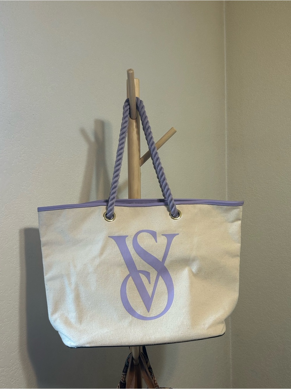 Victoria's Secret Lavender Tote